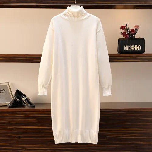 Knitted loose dress