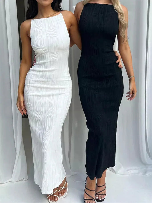 Ruched Split Dress