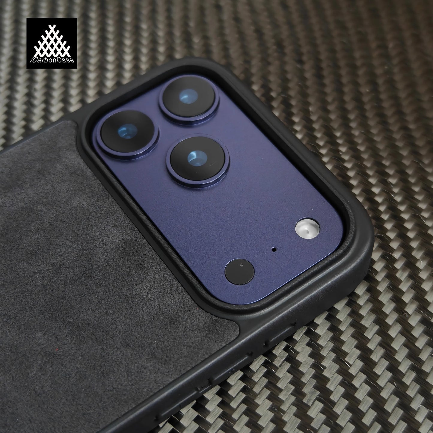 Genuine Italy Magnetic Alcantara Premium Leather Case for iPhone 17 17Pro 16 15 14 13 Pro Max with MagSafe Wireless Charging