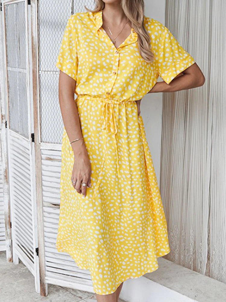 Vintage Floral Dress