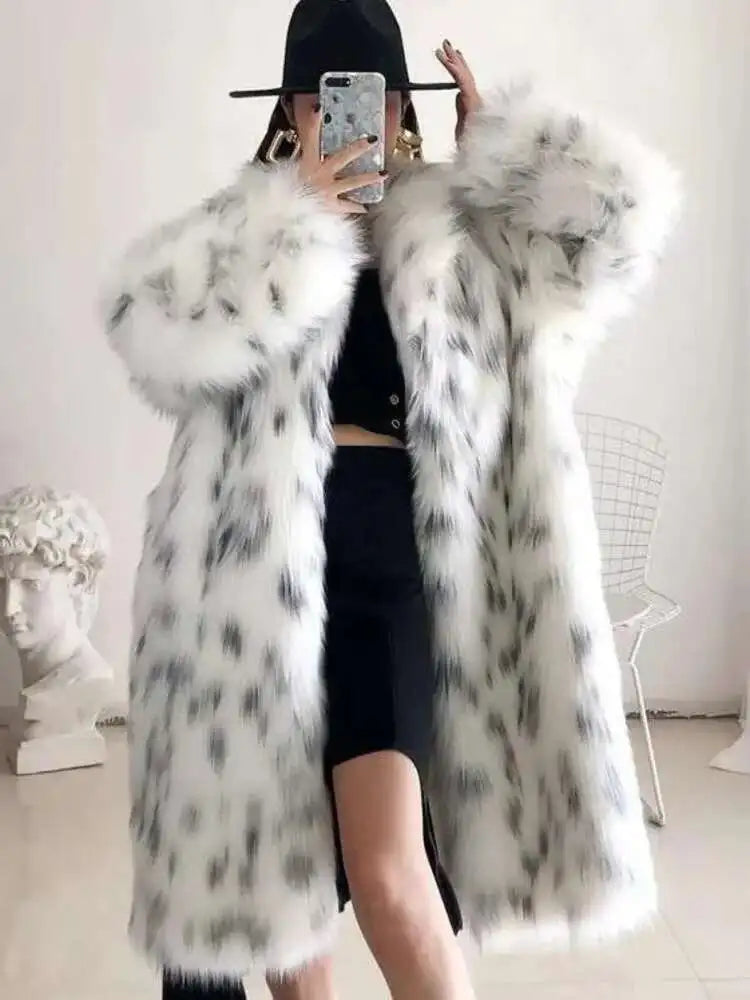 Leopard Print Coat
