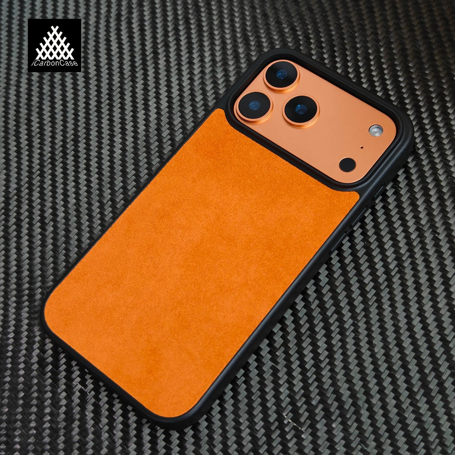 Genuine Italy Magnetic Alcantara Premium Leather Case for iPhone 17 17Pro 16 15 14 13 Pro Max with MagSafe Wireless Charging