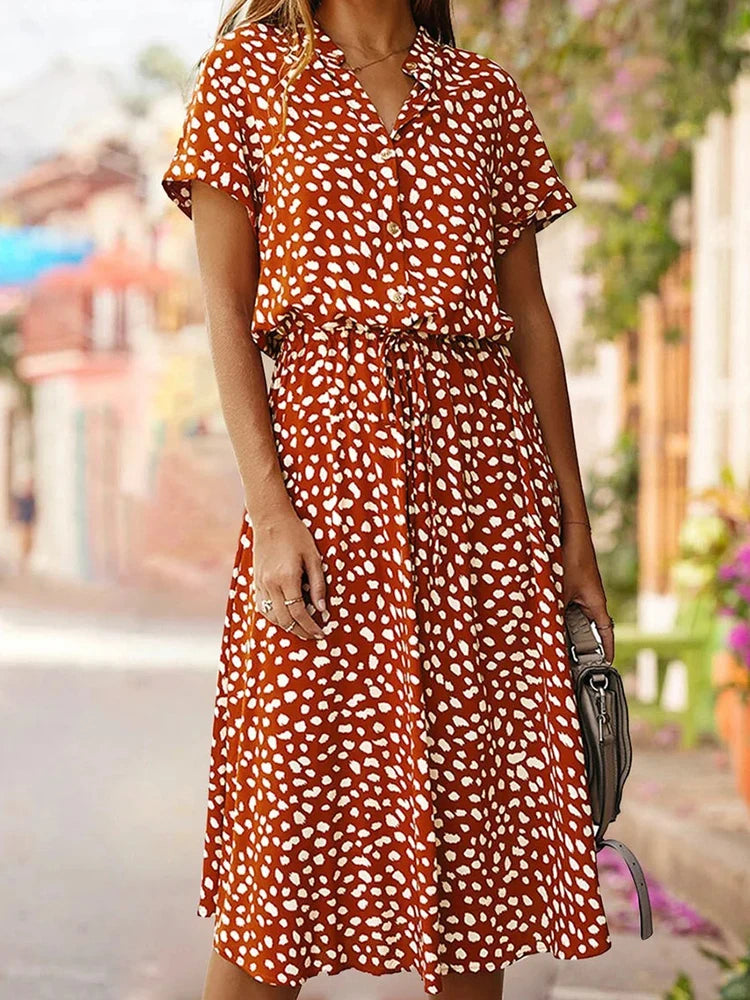 Vintage Floral Dress