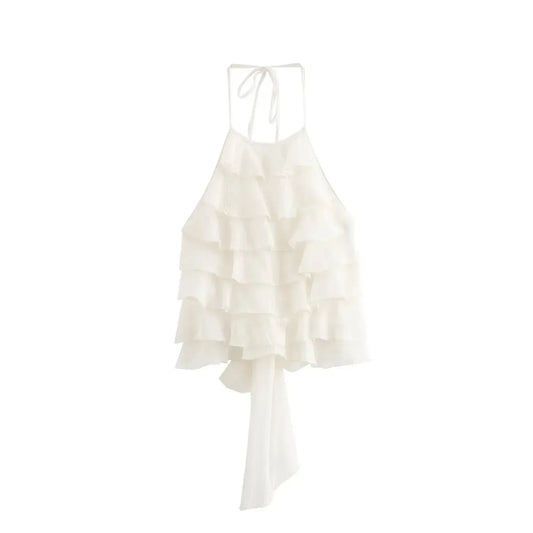 Halter Collar Top