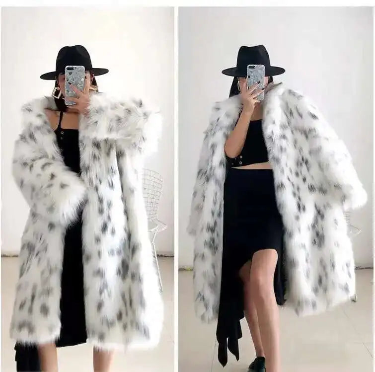 Leopard Print Coat
