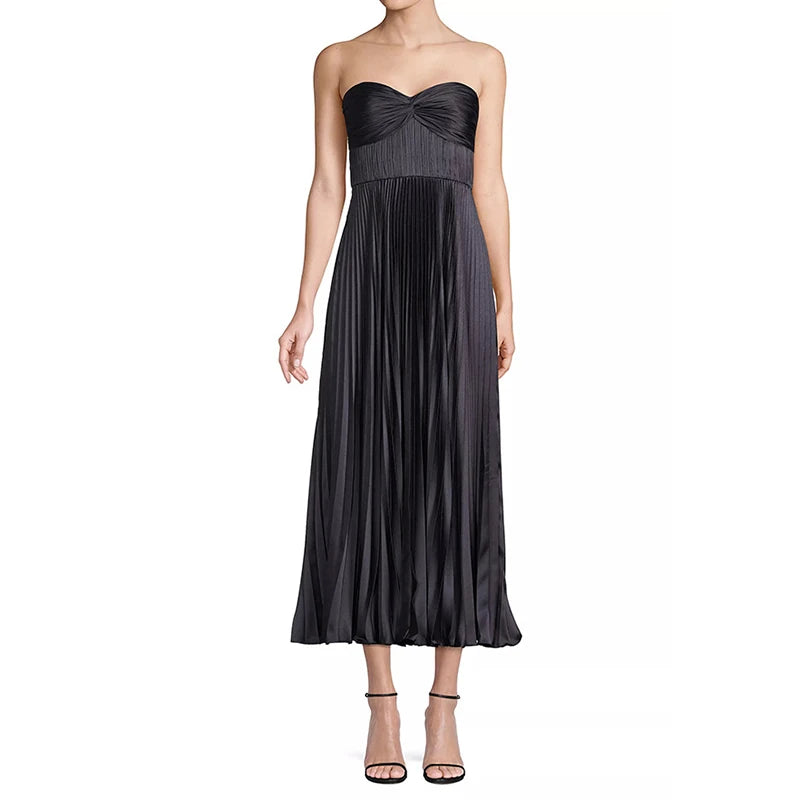 High Waist Swing Dress