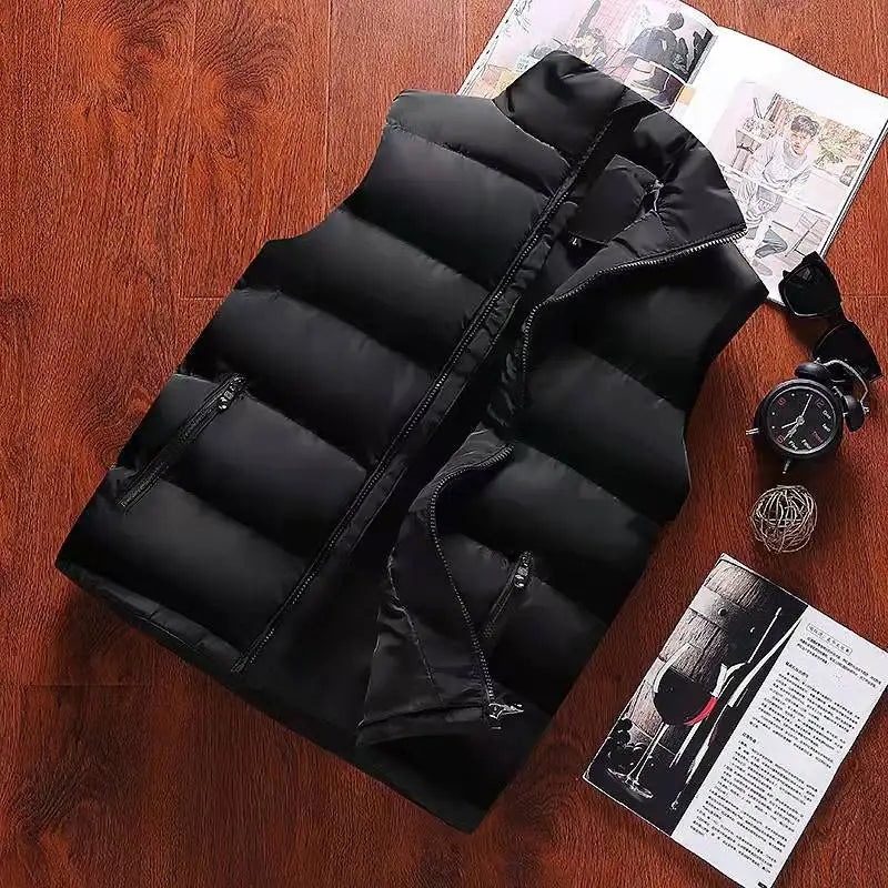 White Puffer Vest