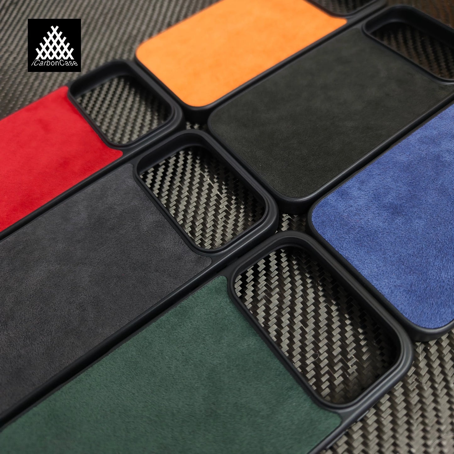 Genuine Italy Magnetic Alcantara Premium Leather Case for iPhone 17 17Pro 16 15 14 13 Pro Max with MagSafe Wireless Charging