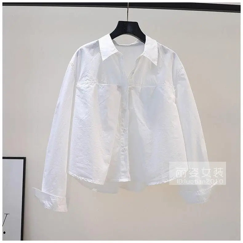 Pleated Cotton Shirt