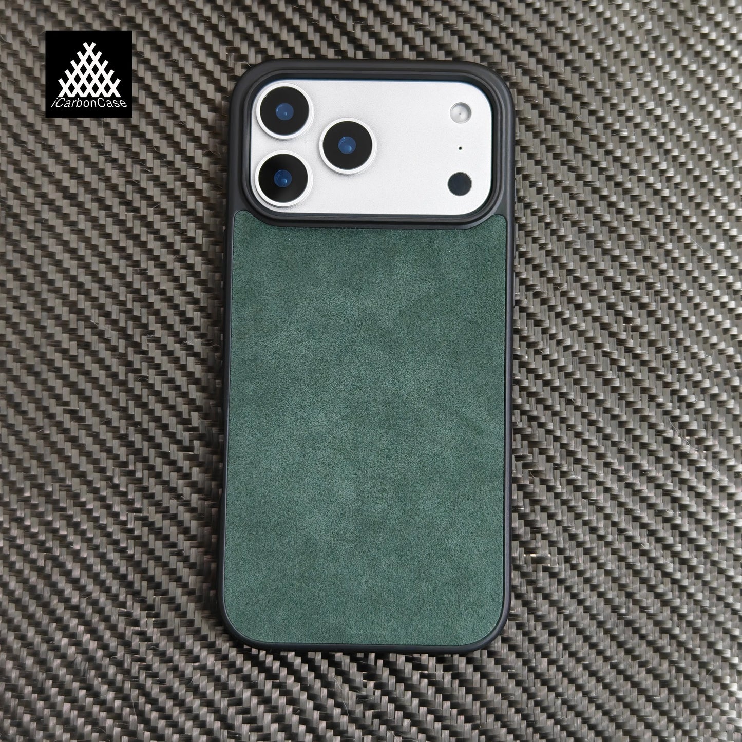 Genuine Italy Magnetic Alcantara Premium Leather Case for iPhone 17 17Pro 16 15 14 13 Pro Max with MagSafe Wireless Charging