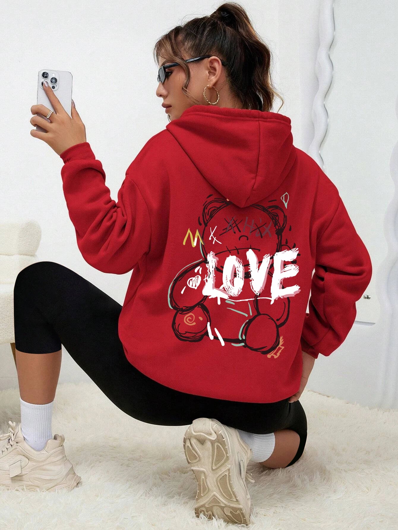Graffiti Bear Hoodie