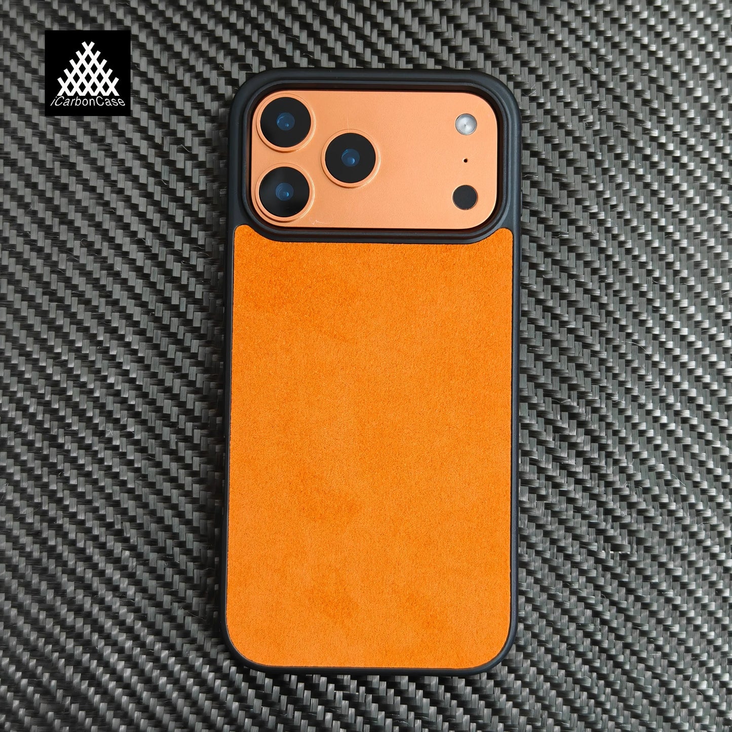 Genuine Italy Magnetic Alcantara Premium Leather Case for iPhone 17 17Pro 16 15 14 13 Pro Max with MagSafe Wireless Charging