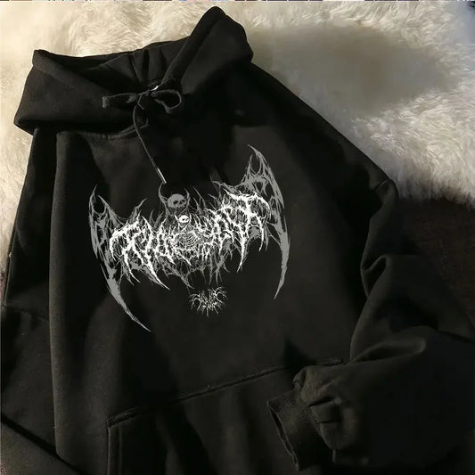 Skull Gothic Hoodie