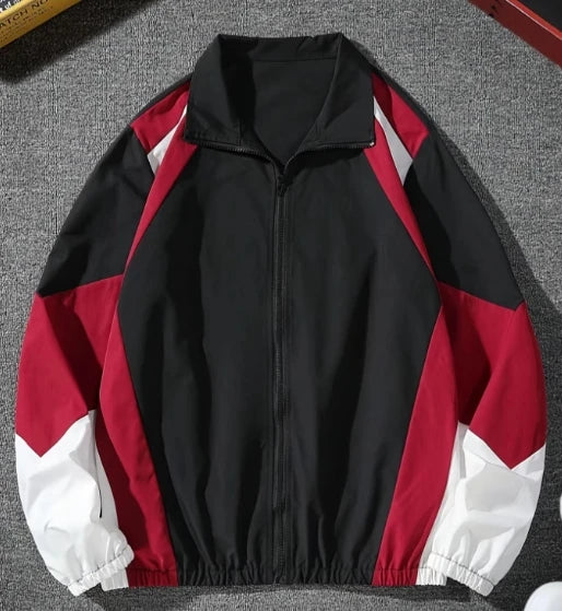 Color-Blocked Travel Jacket