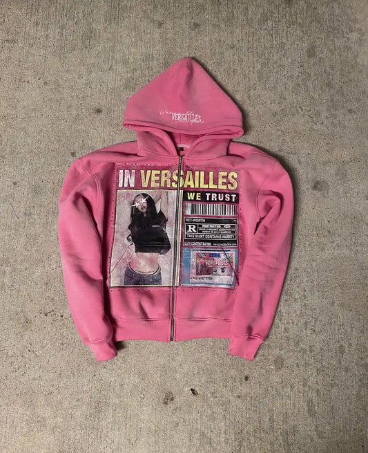 Retro Pattern Hoodie