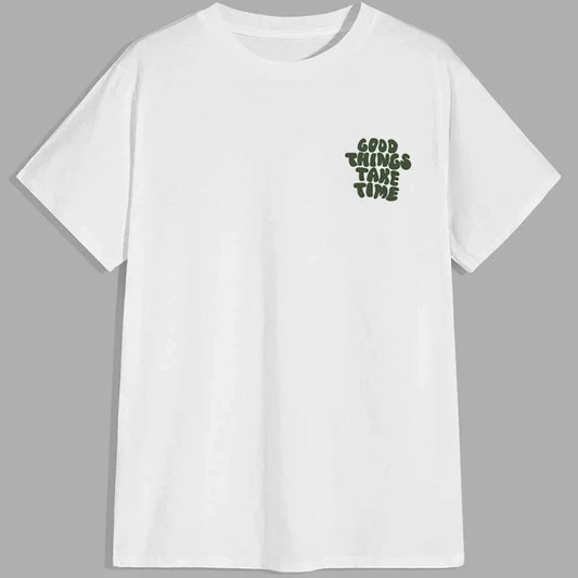 Letter Print Tee