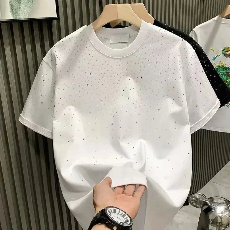 Rhinestone Rivet T-shirt