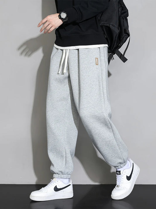 Elastic Baggy Pants