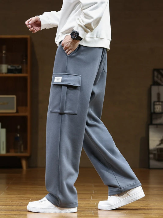 Multi-Pocket Track Pants
