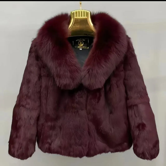 Short Rabbit Coat