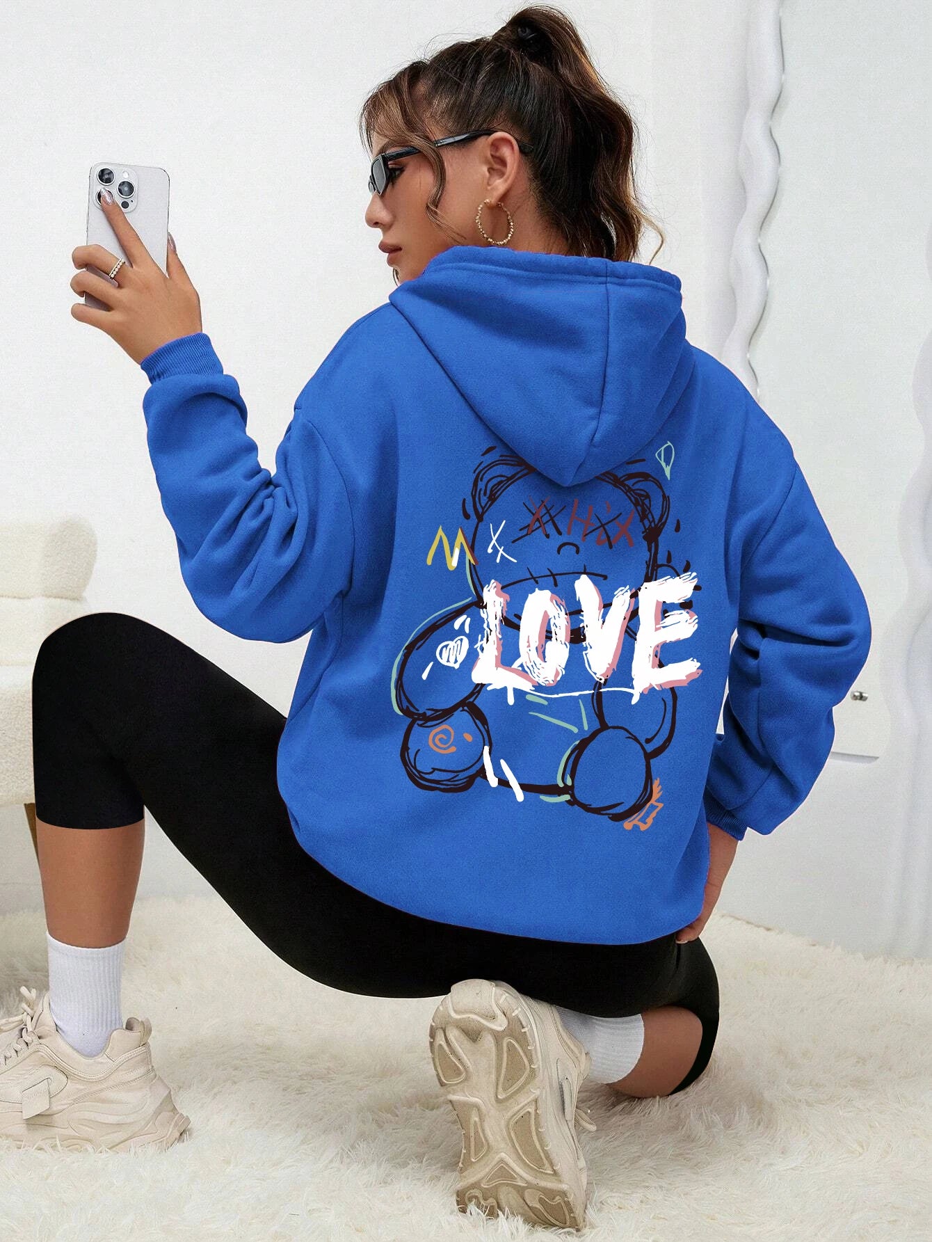 Graffiti Bear Hoodie