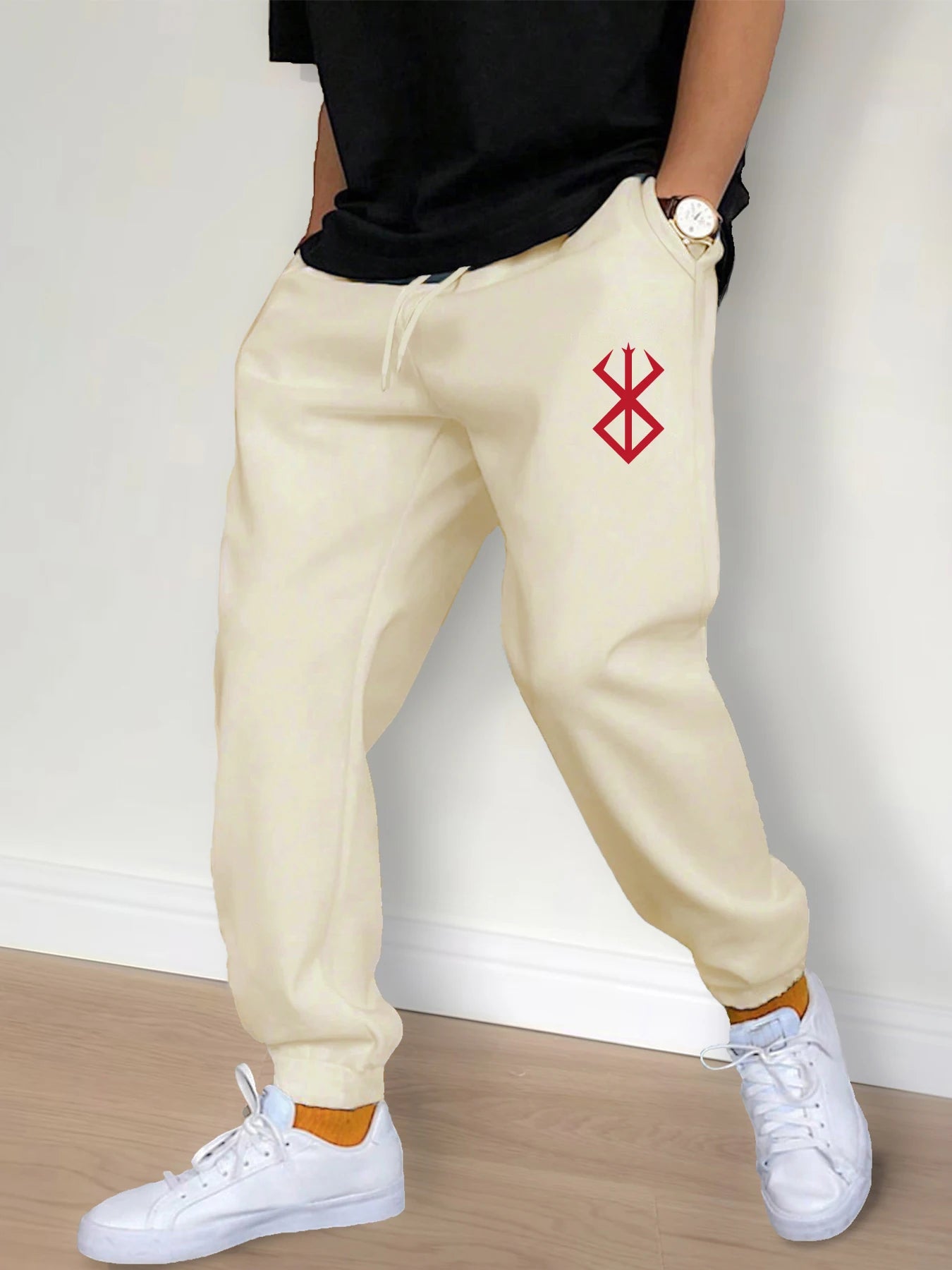 Drawstring Casual Pants