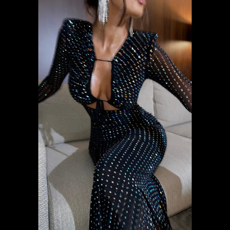 Sequin Bandage Dress