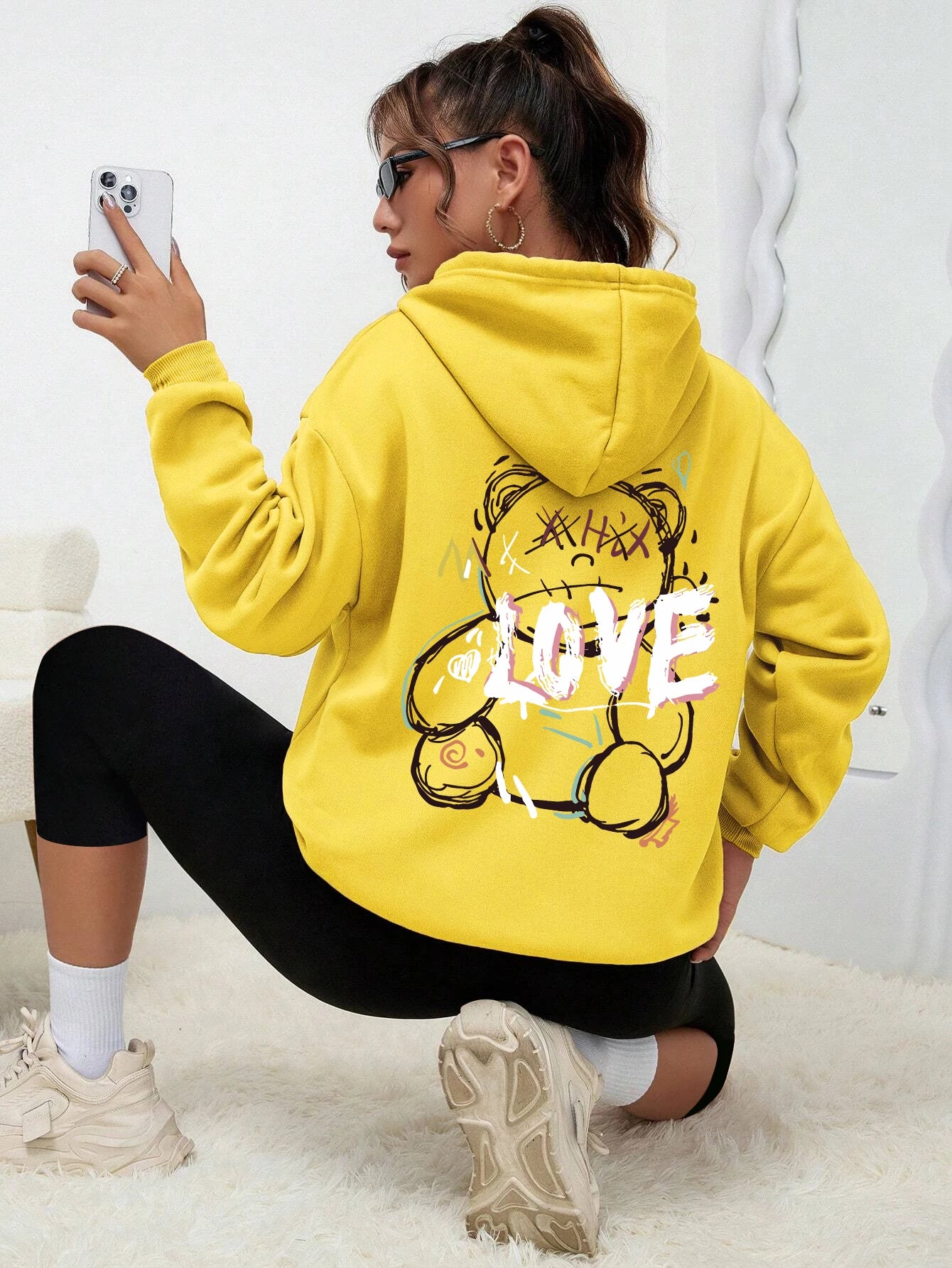 Graffiti Bear Hoodie