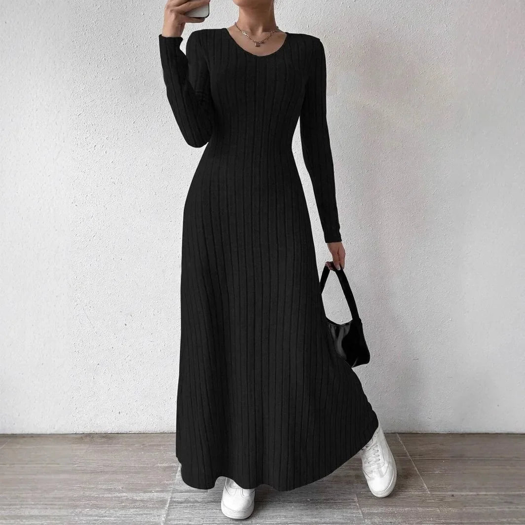 Knitted A-Line Dress