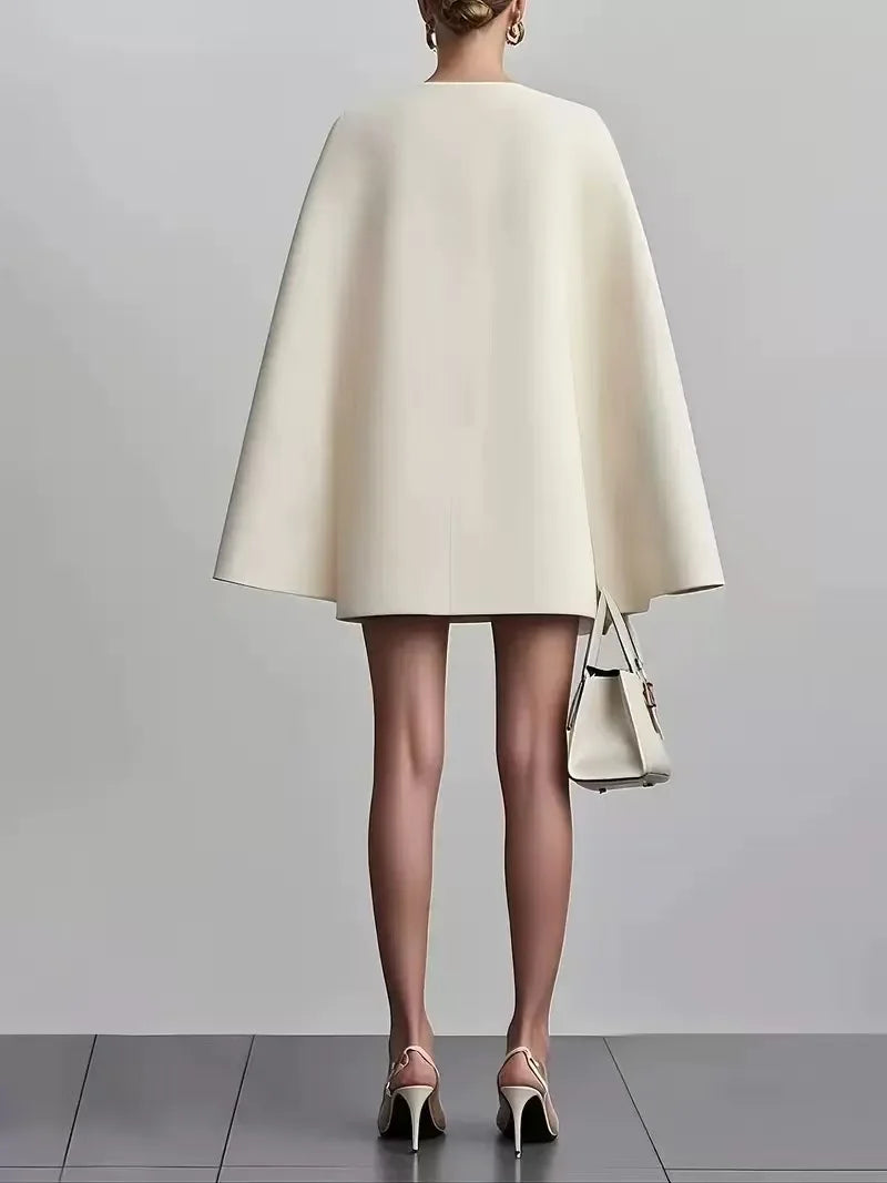 Blazer Cape Dress