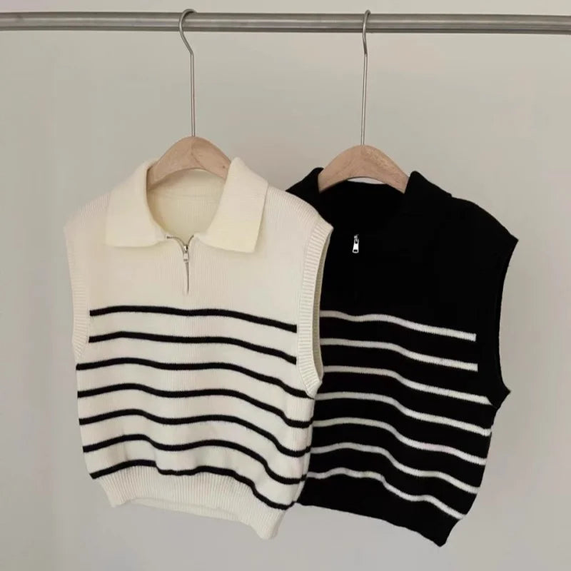 Retro Stripe Vest