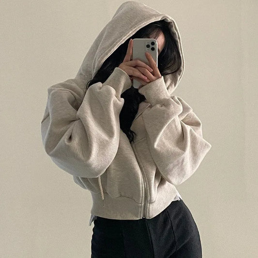 Y2K Crop Hoodie