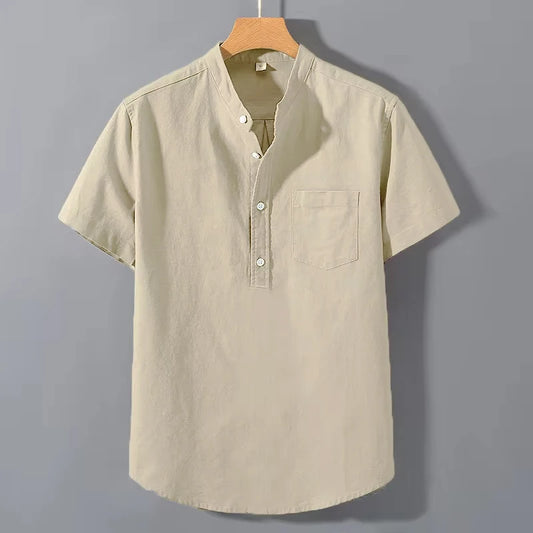 Short Sleeve Cotton Shirt