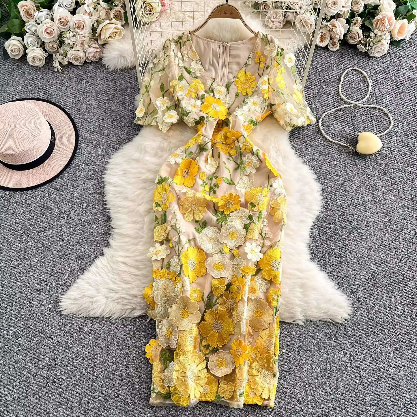 3D Flower Dress
