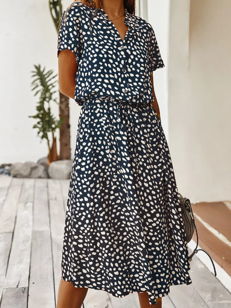 Vintage Floral Dress