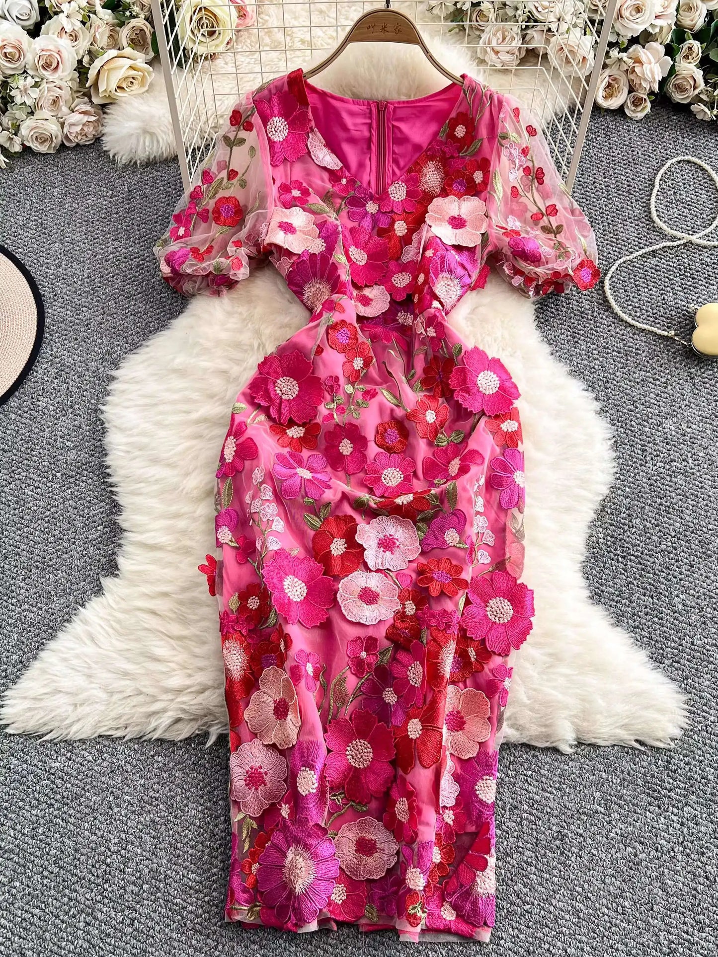 3D Flower Dress