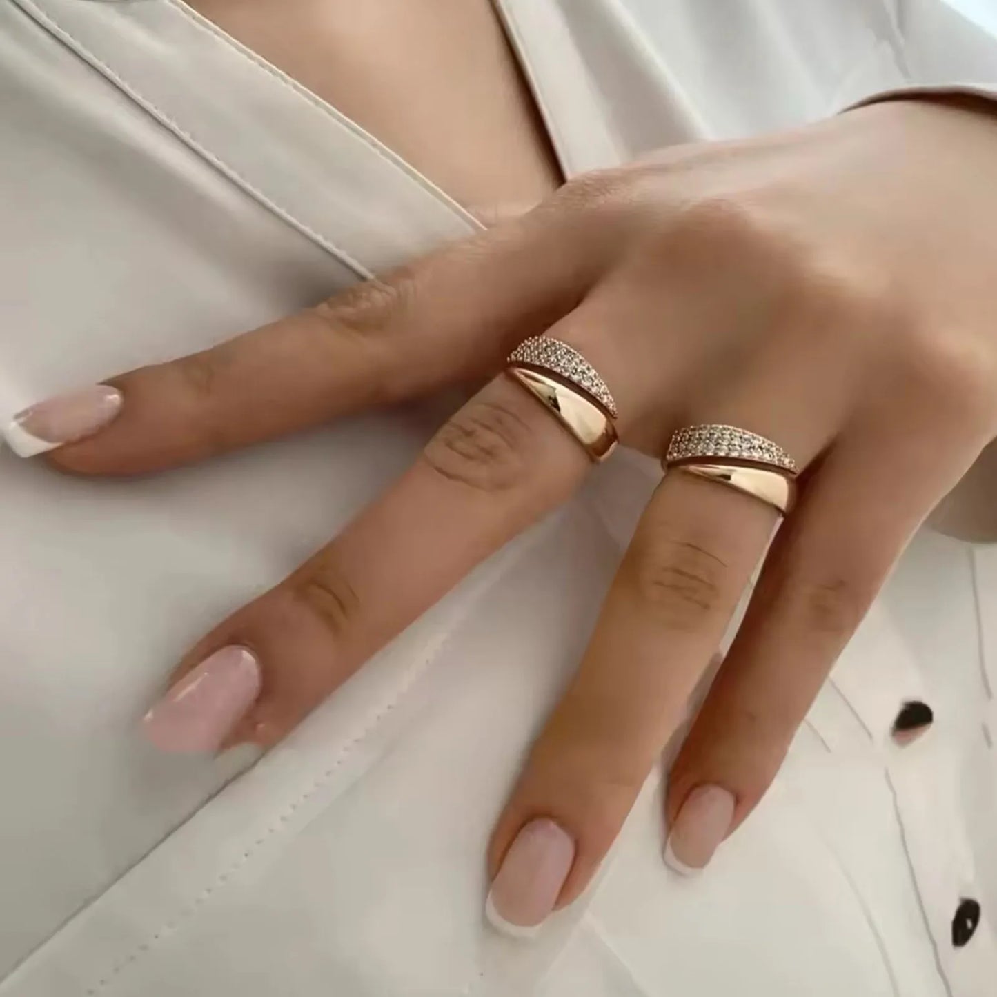 18 K Gold Plated Sun Ring