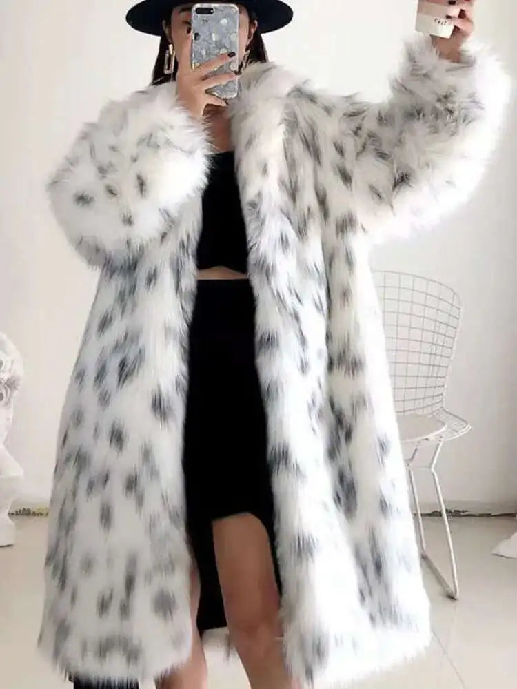 Leopard Print Coat
