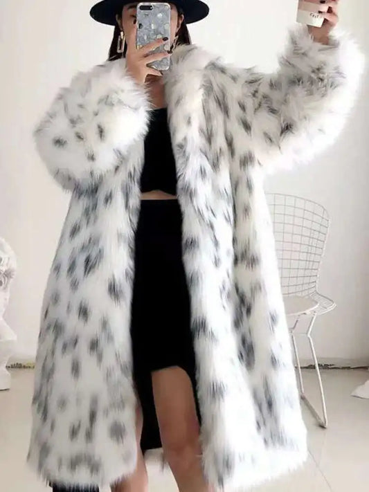 Leopard Print Coat