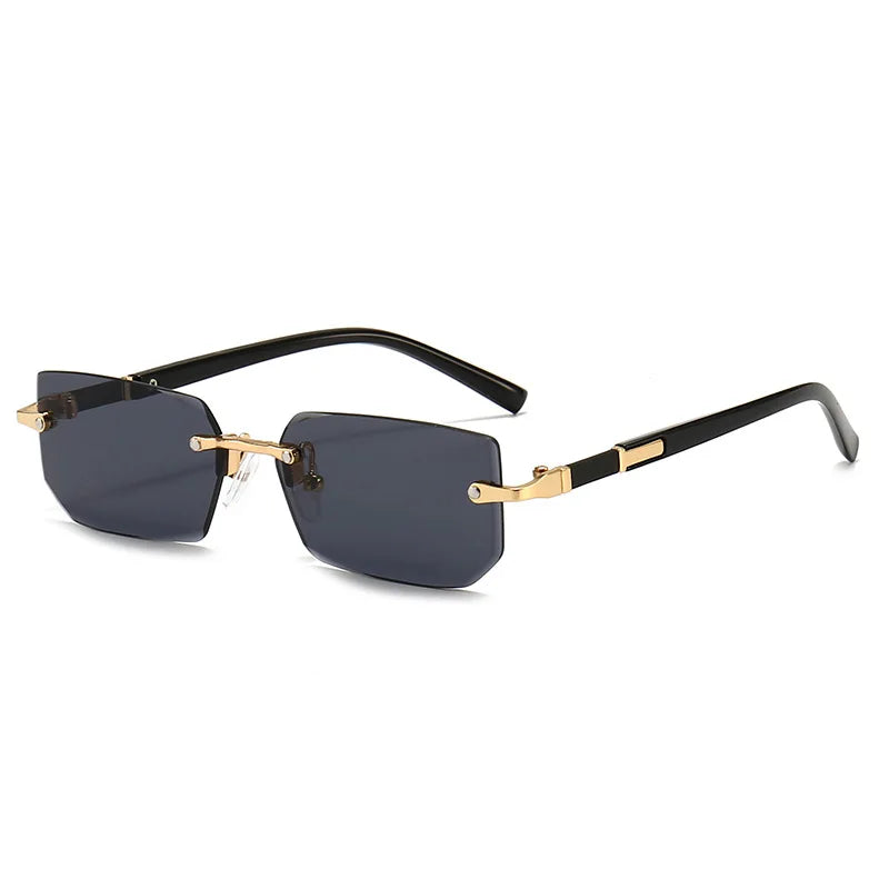 Rimless Sunglasses Men