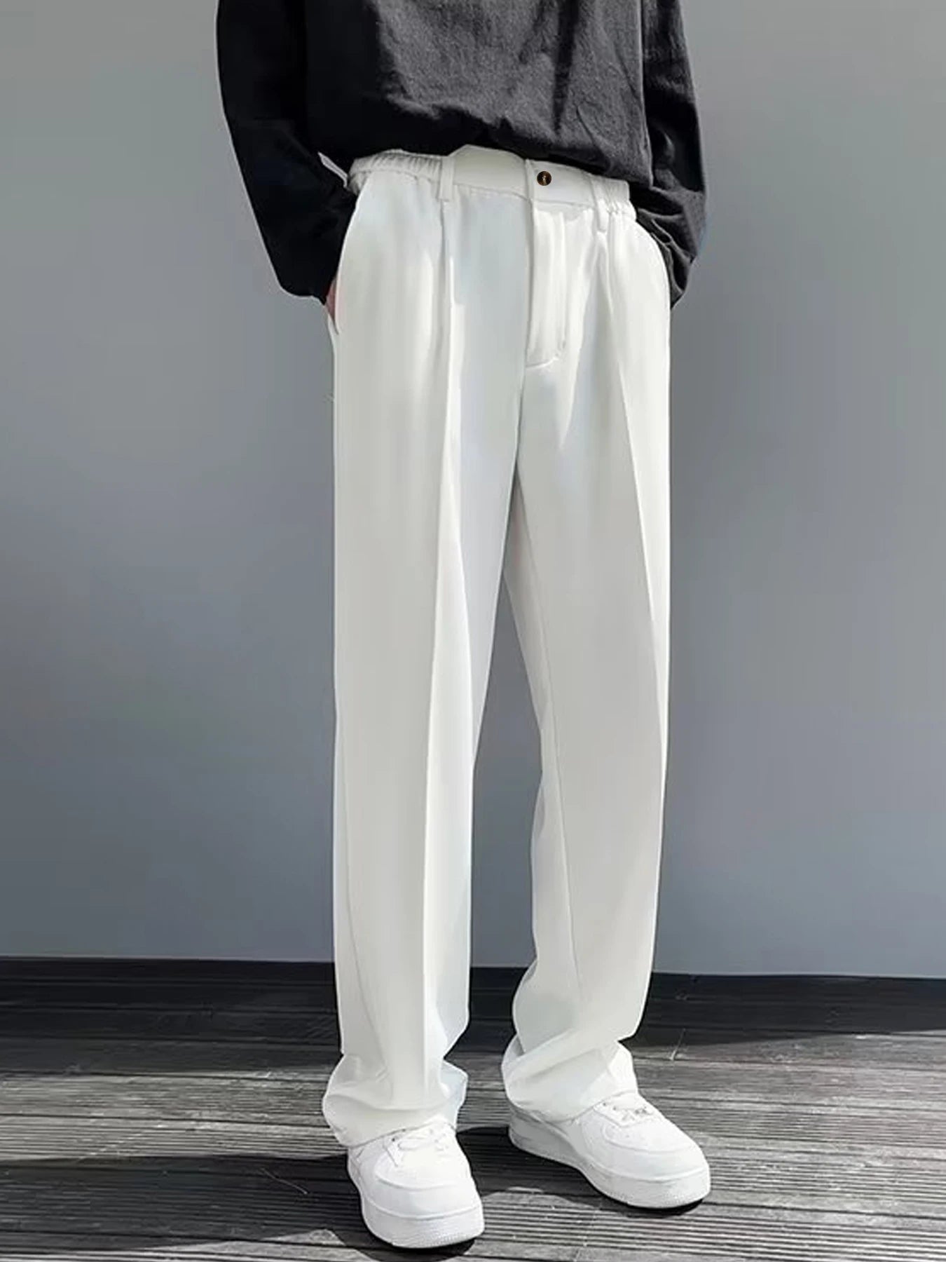 Drape Slim Pants