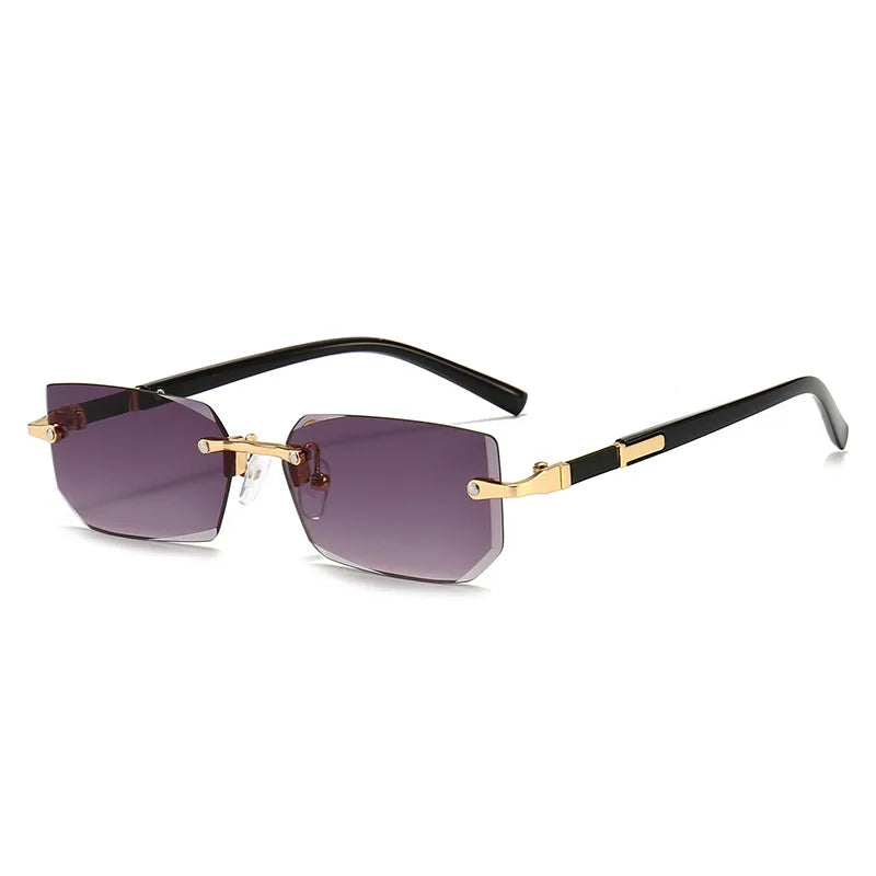 Rimless Sunglasses Men