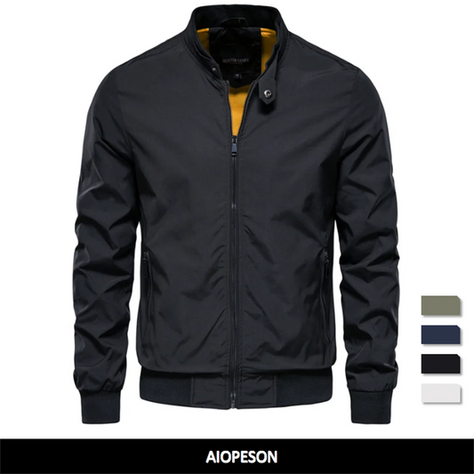 Solid Bomber Jacket