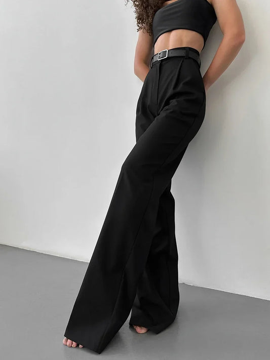 Pleated Office Pants