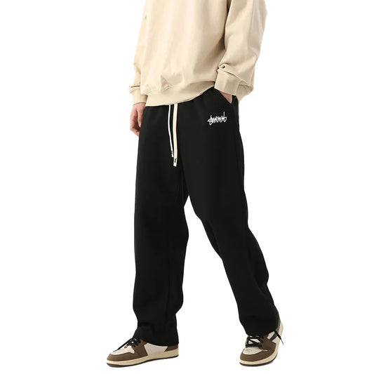 Solid Straight Joggers