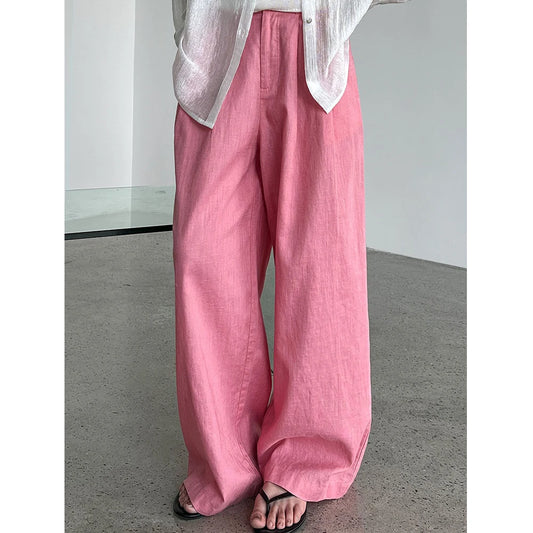 Cotton Linen Pants