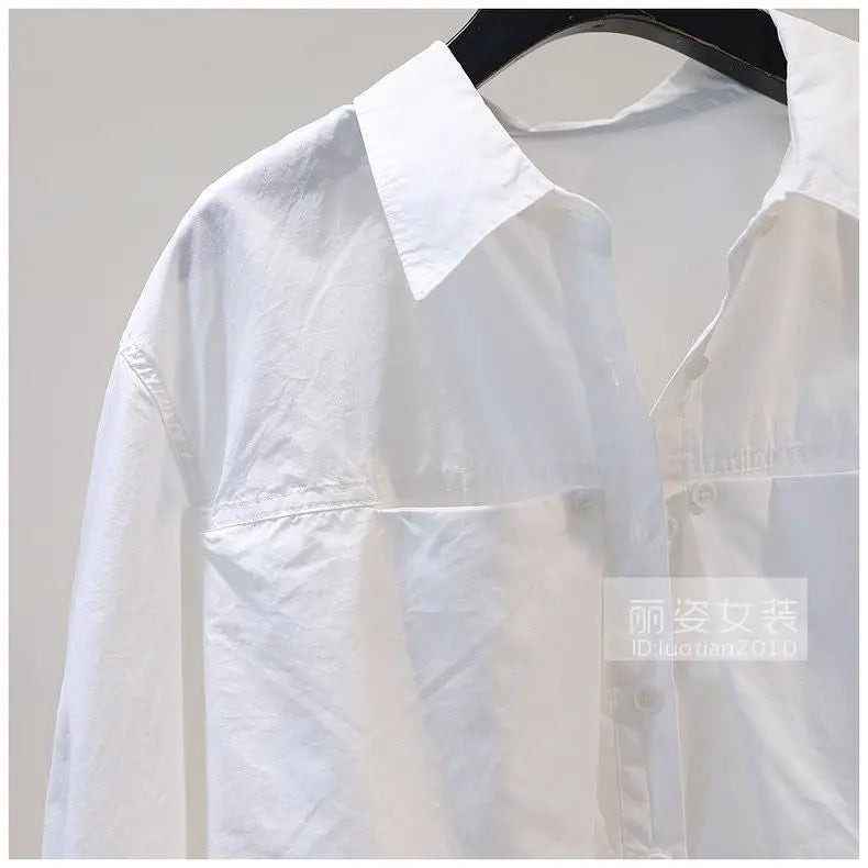Pleated Cotton Shirt