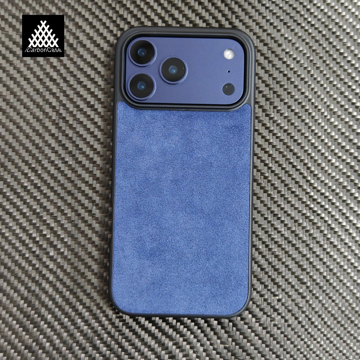 Genuine Italy Magnetic Alcantara Premium Leather Case for iPhone 17 17Pro 16 15 14 13 Pro Max with MagSafe Wireless Charging