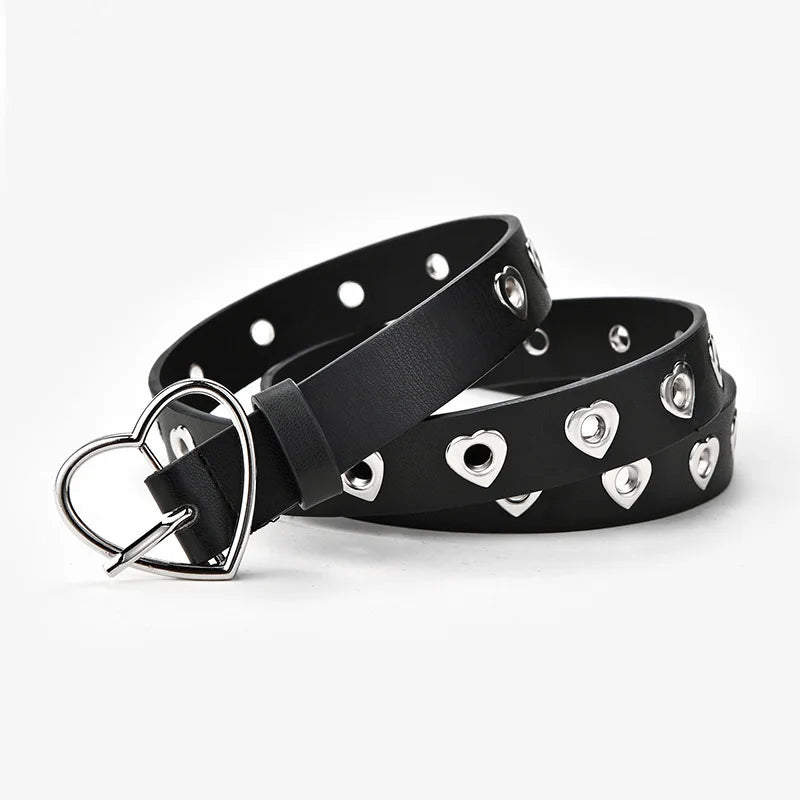 Leather Punk Belt