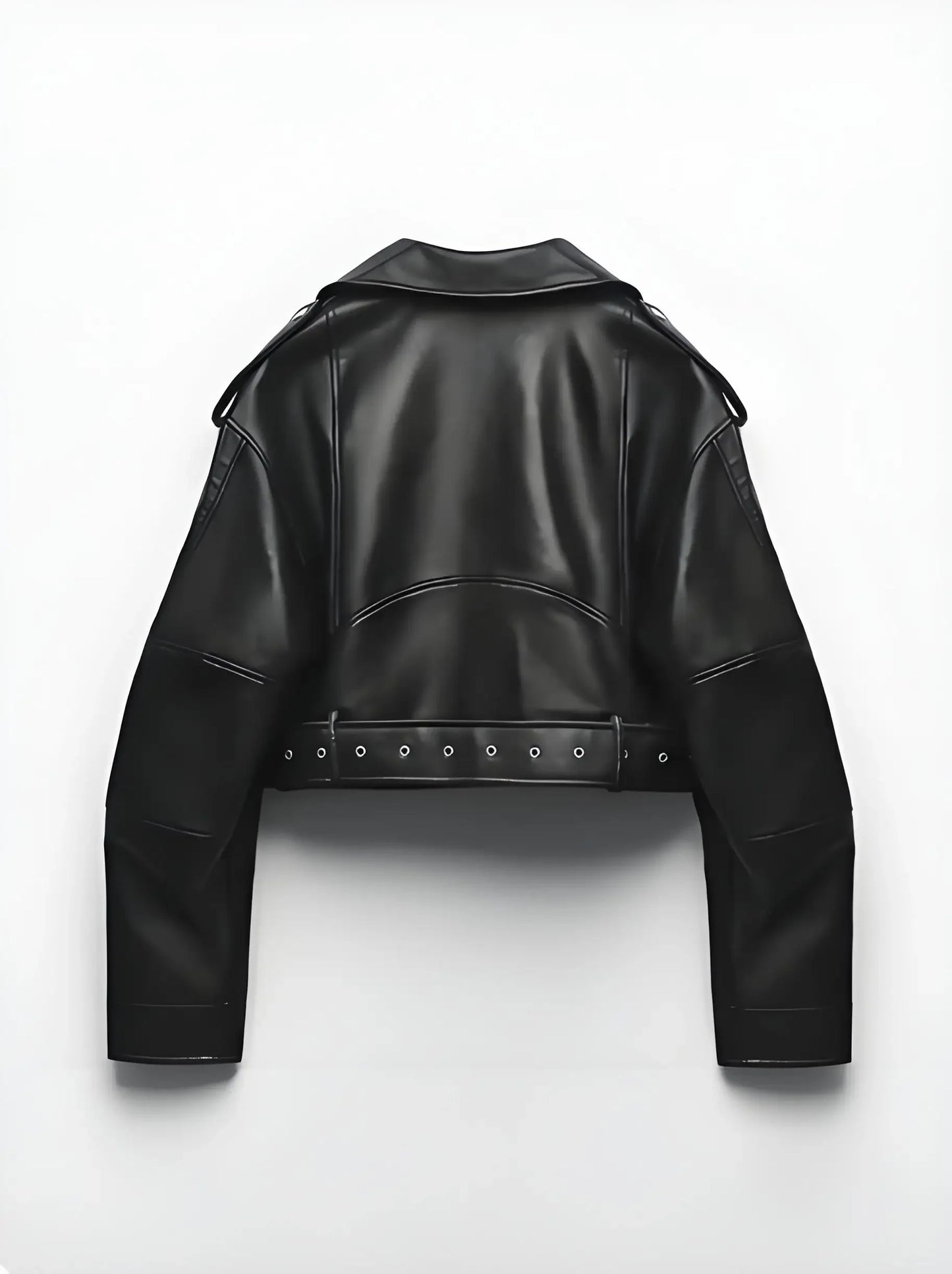 Oversized Leather Jacket